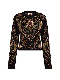 Majestic Hearts Knit Cardigan