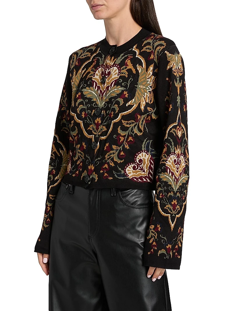 Majestic Hearts Knit Cardigan