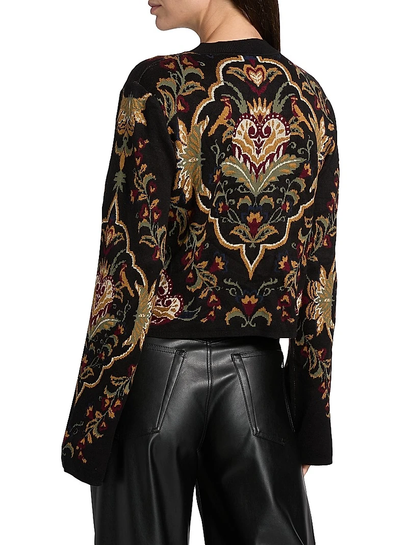 Majestic Hearts Knit Cardigan