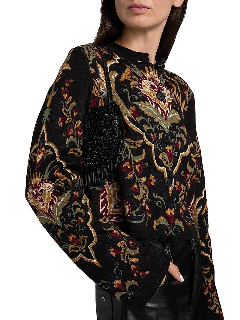 Majestic Hearts Knit Cardigan