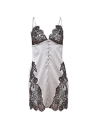 Executive Silk & Lace Slip