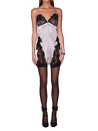 Executive Silk & Lace Slip
