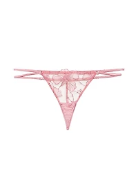 Harper Embroidered Lace G-String