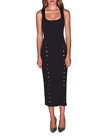 Undo Me Jersey Midi-Dress