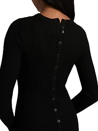 Quinn Lace-Inset Minidress