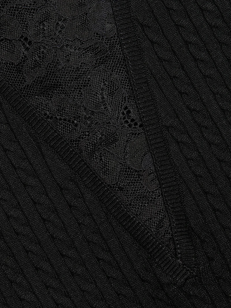 Quinn Lace-Inset Minidress