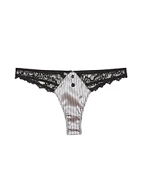 Executive Silk & Lace Thong