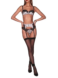 Executive Silk & Lace Thong