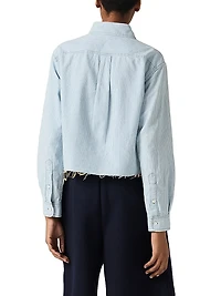 Striped Chambray Shirt