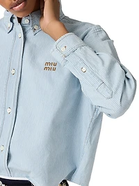 Striped Chambray Shirt