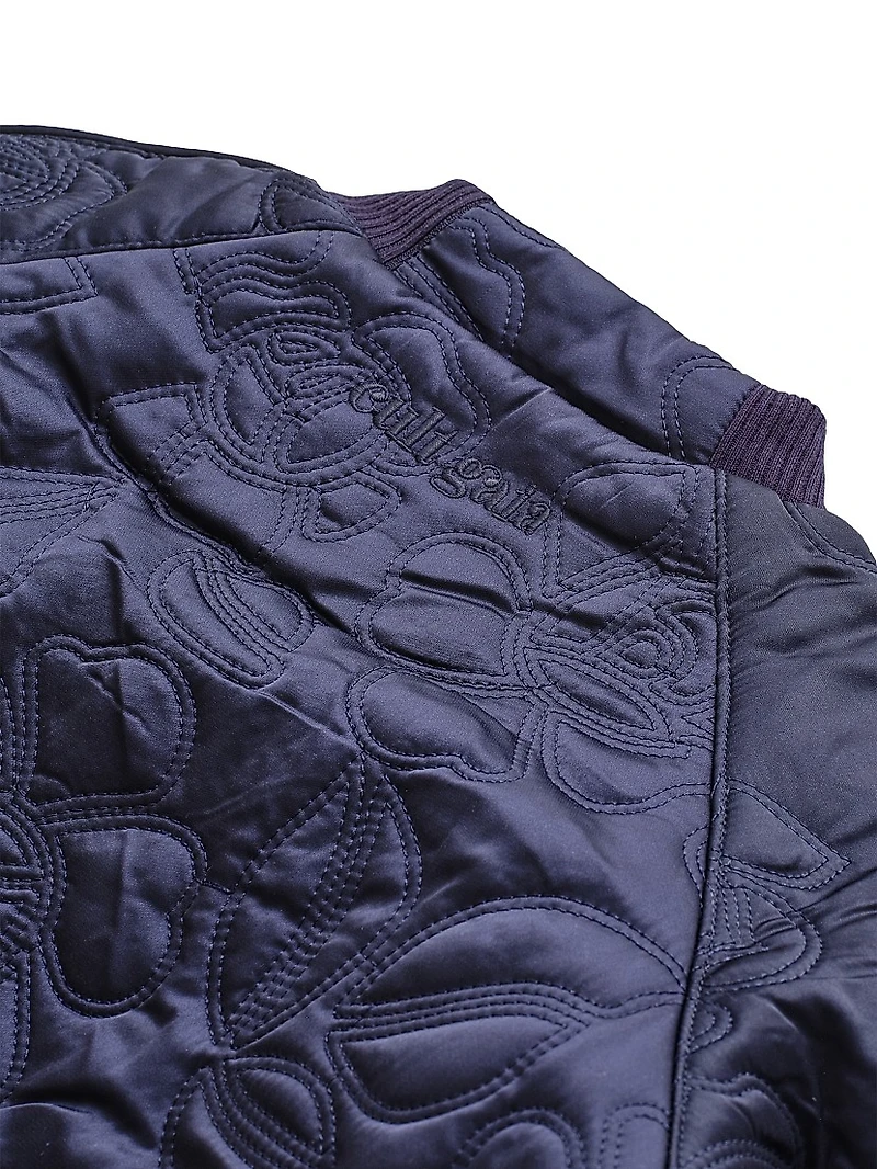 Little Girl's & Lilith Embroidered Bomber Jacket