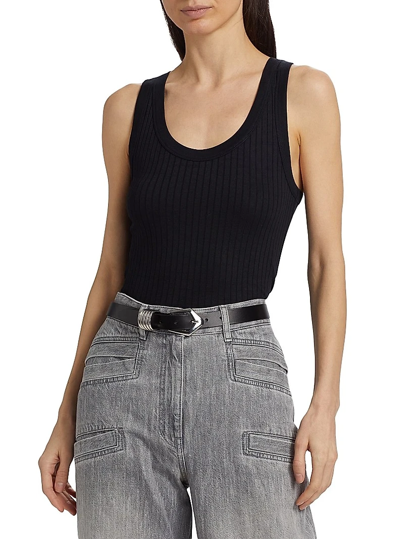 Emma Ribbed Tank Top