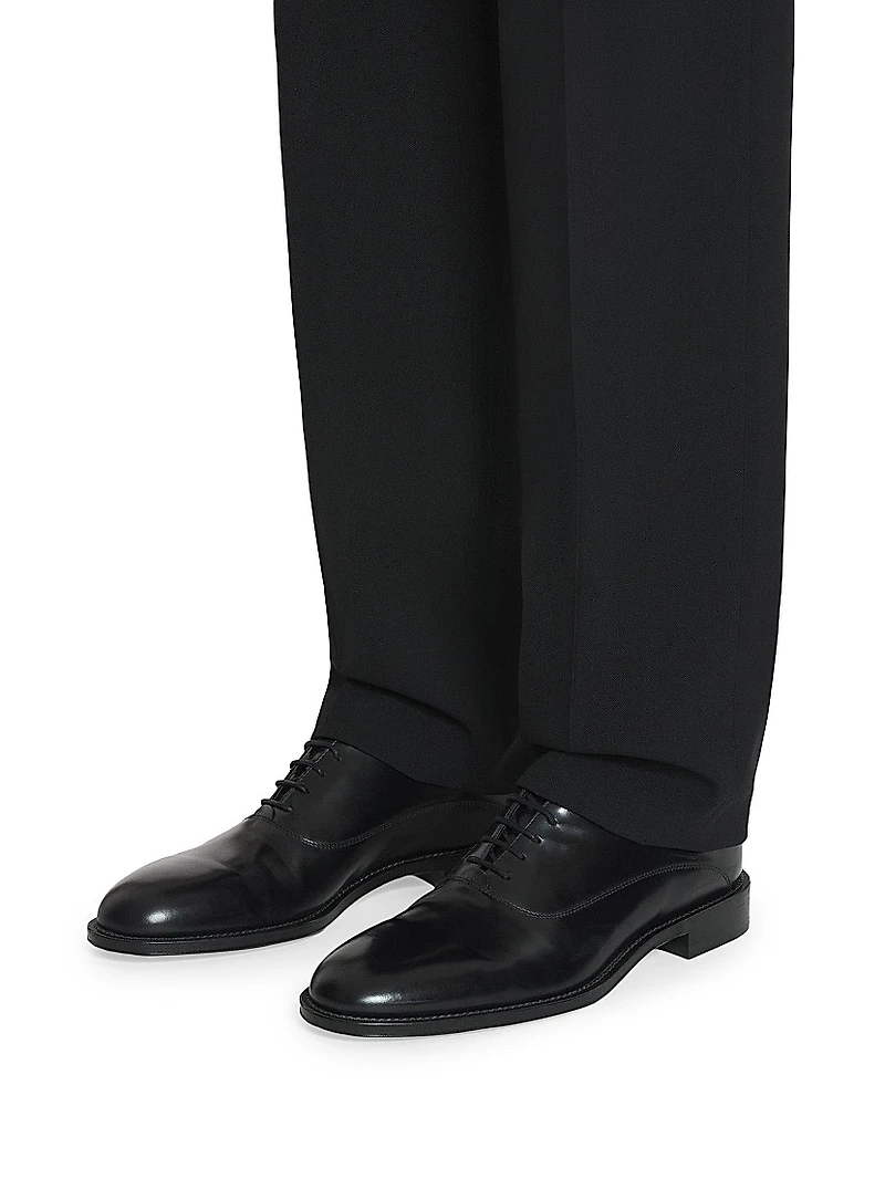 Signature Leather Oxford Shoes