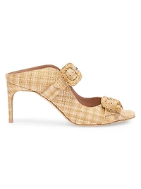 Isobel 70MM Raffia Sandals