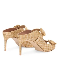 Isobel 70MM Raffia Sandals