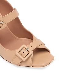 Isobel 70MM Leather Sandals