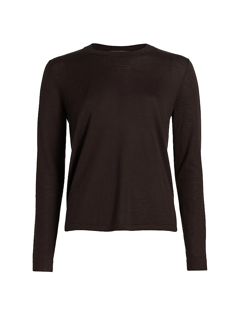 Cashmere Long-Sleeve Top