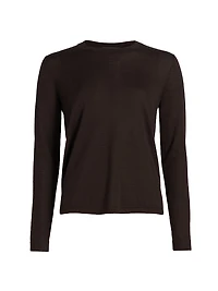 Cashmere Long-Sleeve Top