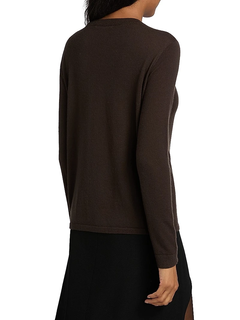 Cashmere Long-Sleeve Top