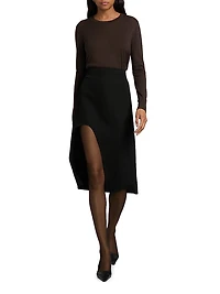 Cashmere Long-Sleeve Top