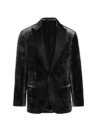 Textured Velvet Dinner Jacket