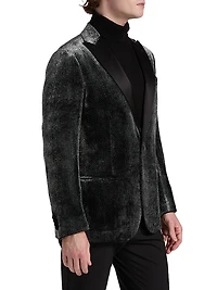 Textured Velvet Dinner Jacket