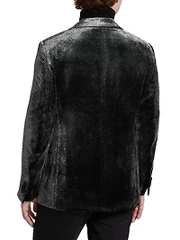 Textured Velvet Dinner Jacket