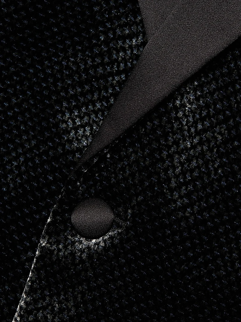 Textured Velvet Dinner Jacket