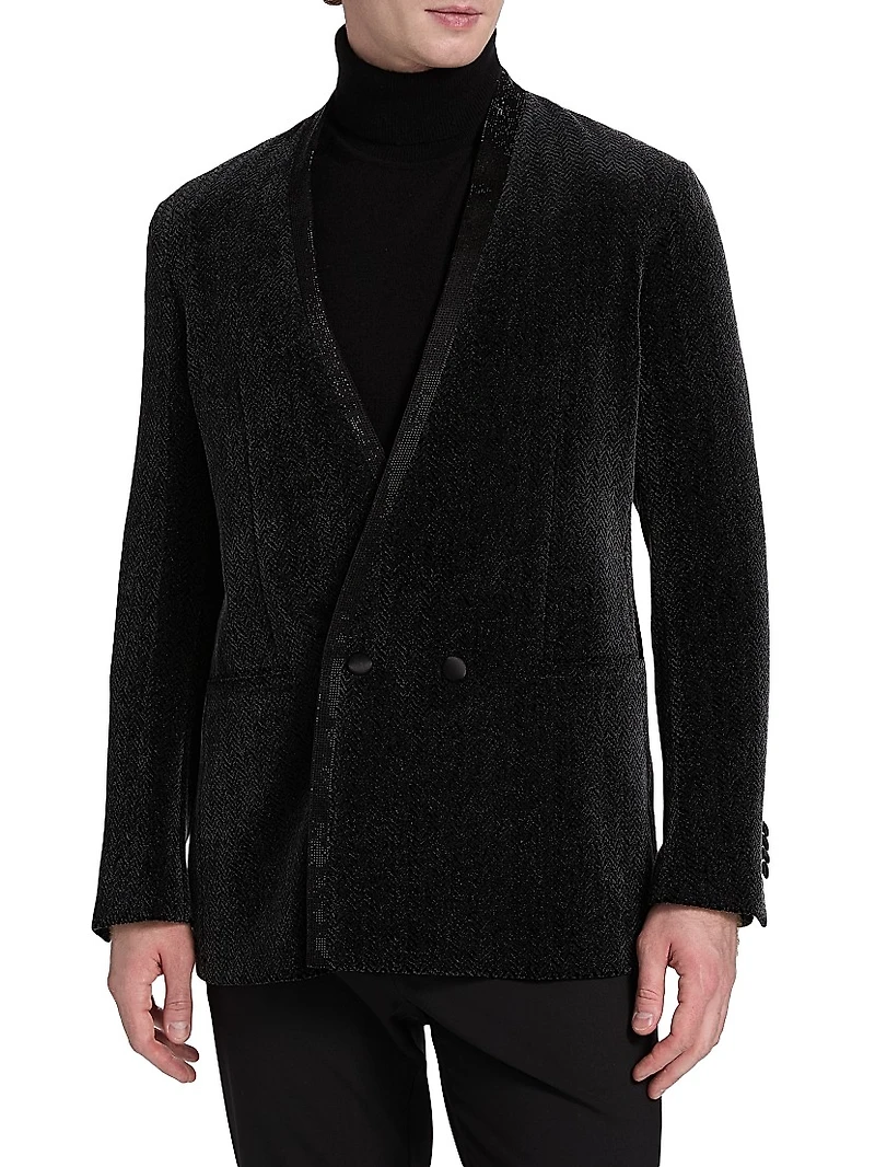 Shimmer & Rhinestone Jacket