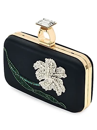 Embroidered On The Rocks Evening Bag