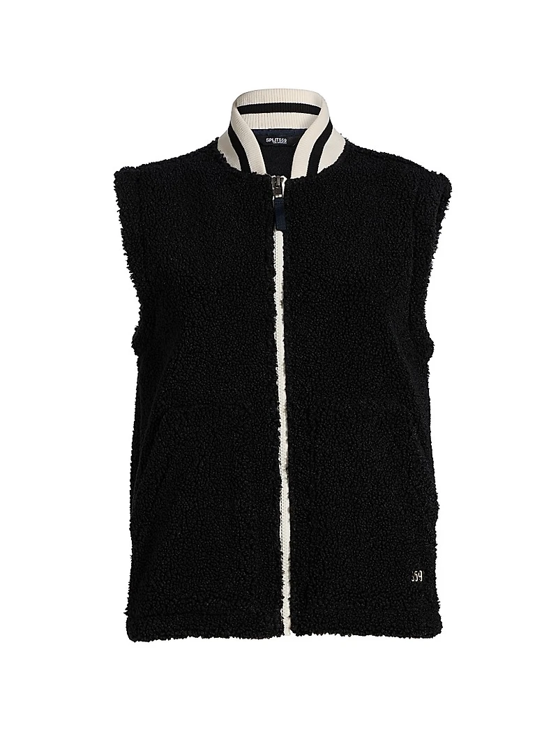 Sherpa Zip-Front Vest