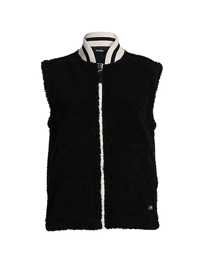 Sherpa Zip-Front Vest