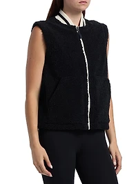 Sherpa Zip-Front Vest