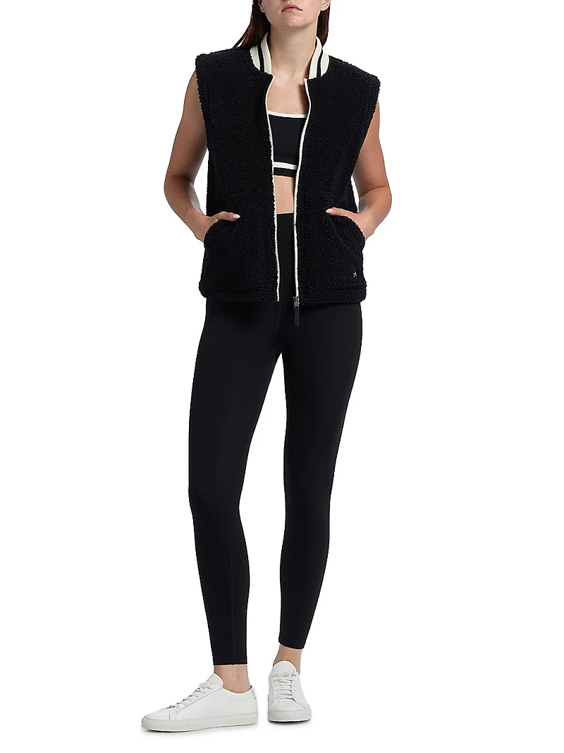 Sherpa Zip-Front Vest