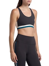 Maci Airweight Striped Crop Top