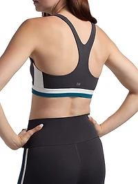 Maci Airweight Striped Crop Top