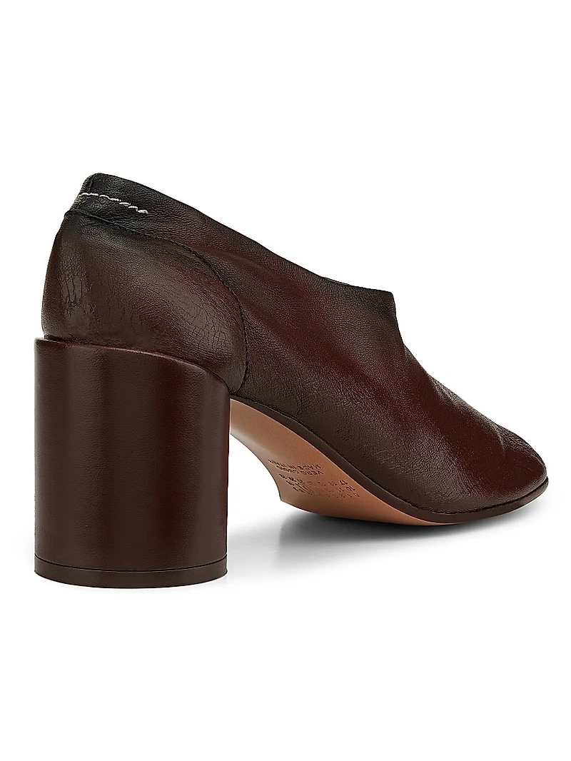 Court 70MM Leather Pumps
