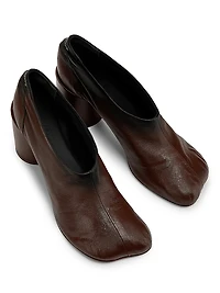 Court 70MM Leather Pumps