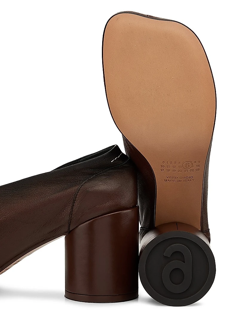 Court 70MM Leather Pumps