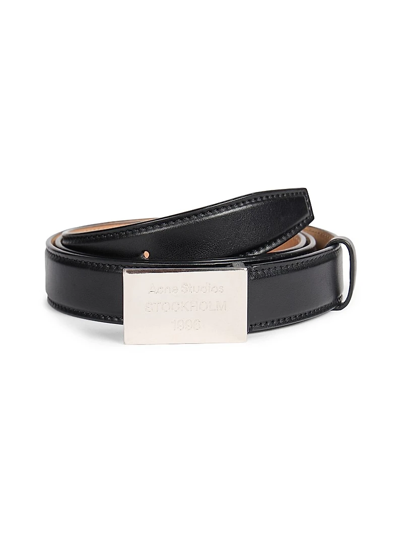 1996 Logo Plaque Belt