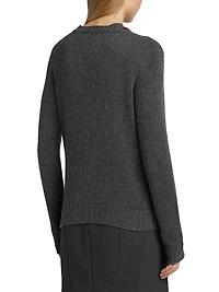 Sequin-Accented Cashmere Sweater