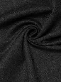 Flannel Wool-Blend Wide-Leg Trousers