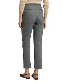 Flannel Wool-Cashmere Regular-Fit Trousers