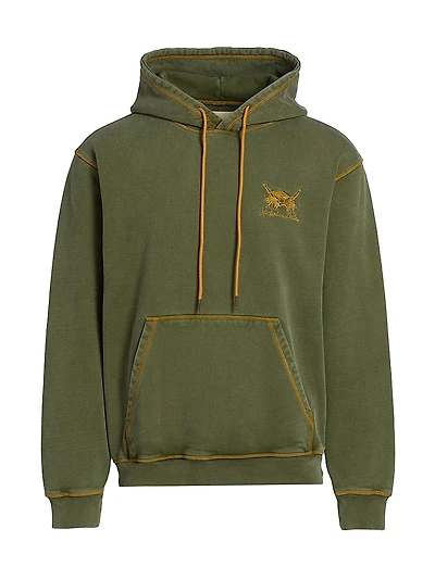 Roots Rock Reggae Cotton Drawstring Hoodie
