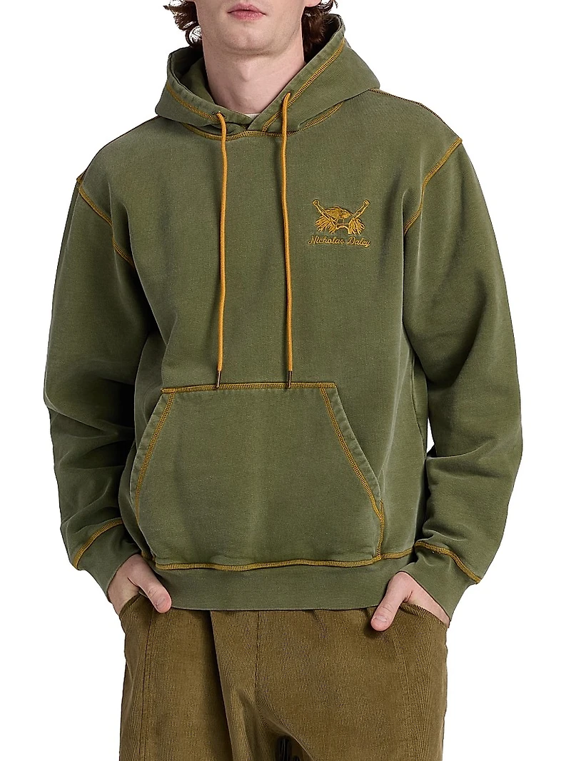 Roots Rock Reggae Cotton Drawstring Hoodie