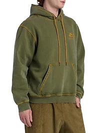 Roots Rock Reggae Cotton Drawstring Hoodie