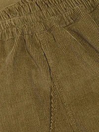 Corduroy Wide-Leg Pants