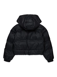 Little Girl's & Girl's Nylon Puffer Jacket