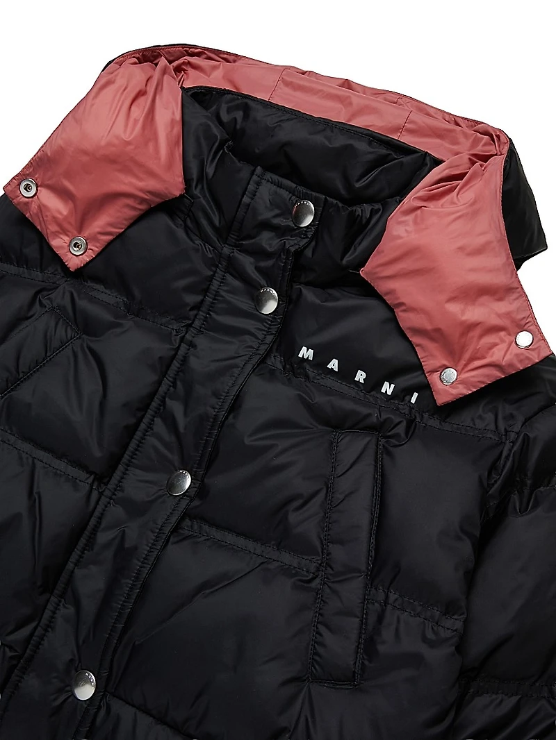 Little Girl's & Girl's Nylon Puffer Jacket