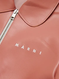 Little Girl's & Faux Leather Zip-Up Jacket